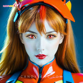17mm Sweety Anime Red Mini Sclera Lens